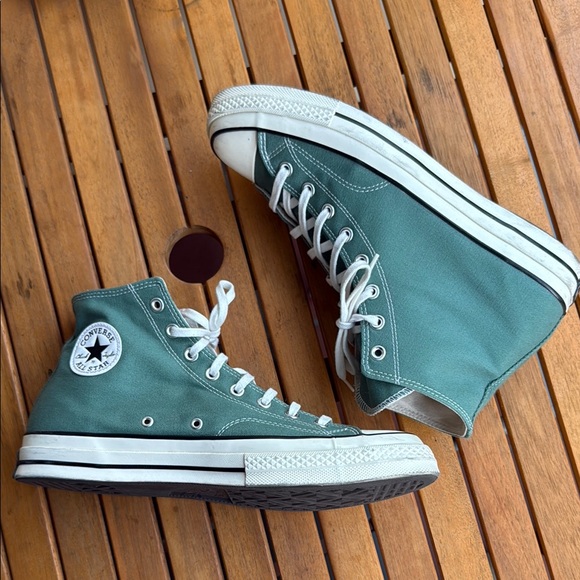 Converse High-Tops / Sea Green - Picture 1 of 6